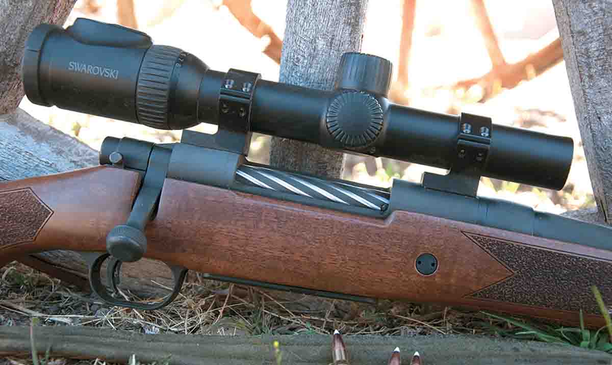 Swarovski’s Z8i 1-8x 24mm scope was designed for use on dangerous game rifles but served admirably on two different rifles used during three western big-game hunts, proving its wide versatility.